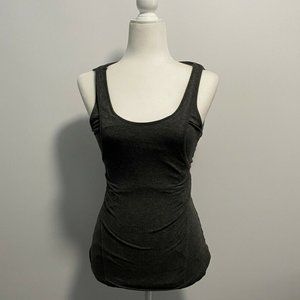 Factory by Erik Hart‎ Grey Tank Top back Cross Strap Size XS